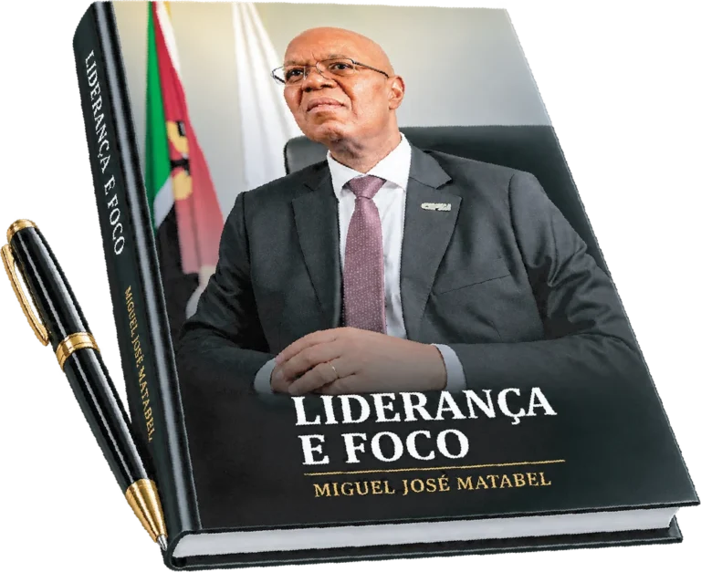 Livro Liderança e Foco com caneta